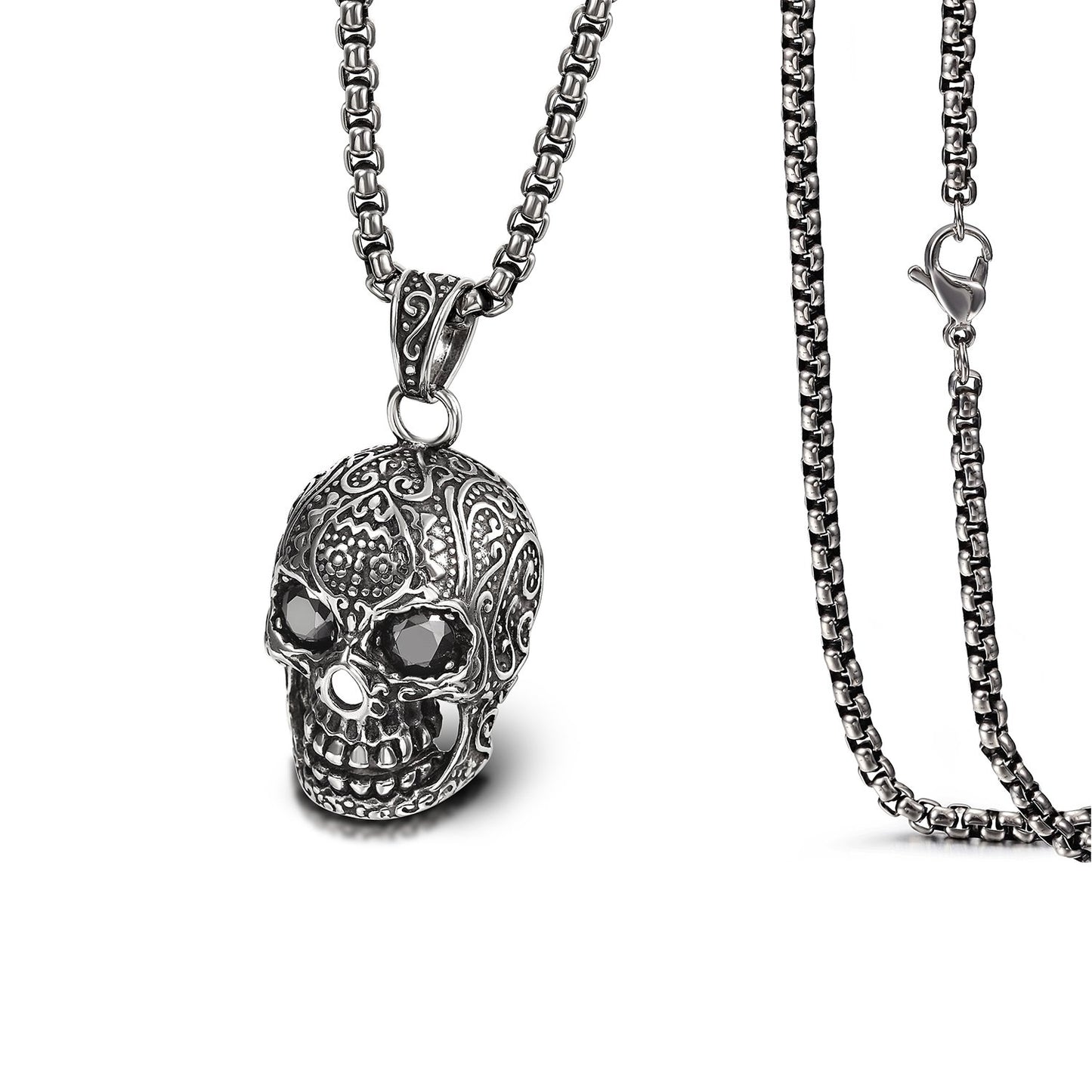 Skull Pendant Necklace - Anthony's Store