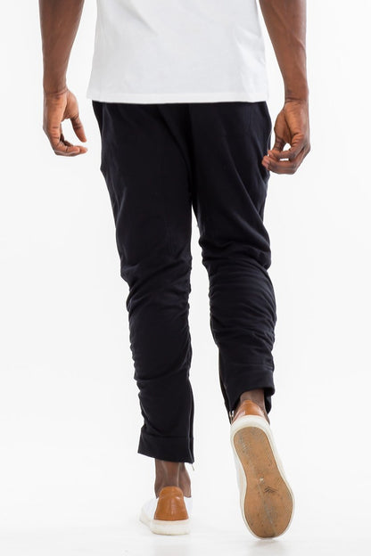 GATHERED BOMBER PANTS - Anthony's Store