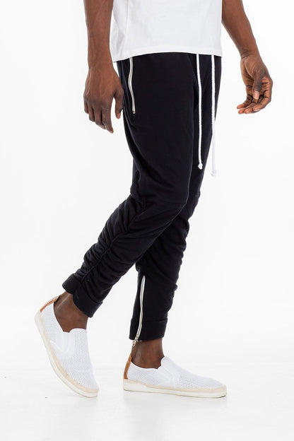 GATHERED BOMBER PANTS - Anthony's Store